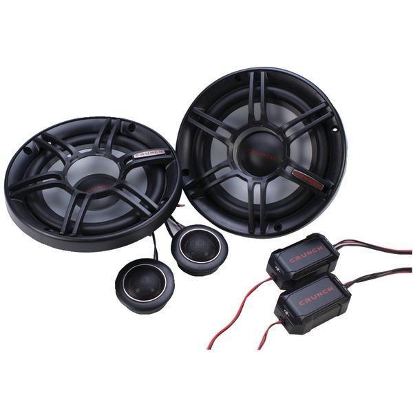 CS Series 6.5" 300-Watt 2-Way Component Speaker System-Speakers, Subwoofers & Tweeters-JadeMoghul Inc.
