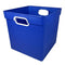 CUBE BIN BLUE-Arts & Crafts-JadeMoghul Inc.