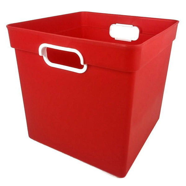 CUBE BIN RED-Arts & Crafts-JadeMoghul Inc.