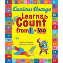 CURIOUS GEORGE LEARNS TO COUNT FROM-Childrens Books & Music-JadeMoghul Inc.