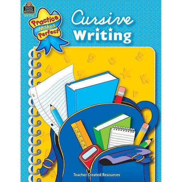 CURSIVE WRITING PRACTICE MAKES-Learning Materials-JadeMoghul Inc.