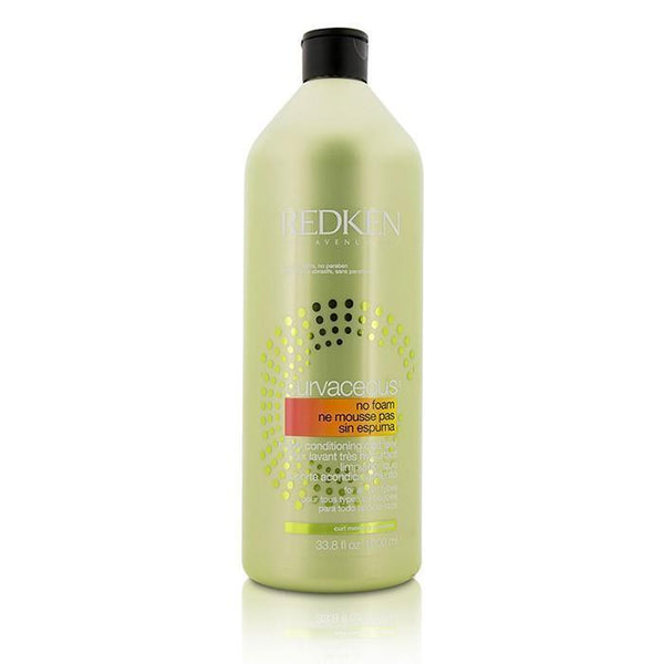 Curvaceous No Foam Highly Conditioning Cleanser (For All Curls Types) - 1000ml-33.8oz-Hair Care-JadeMoghul Inc.