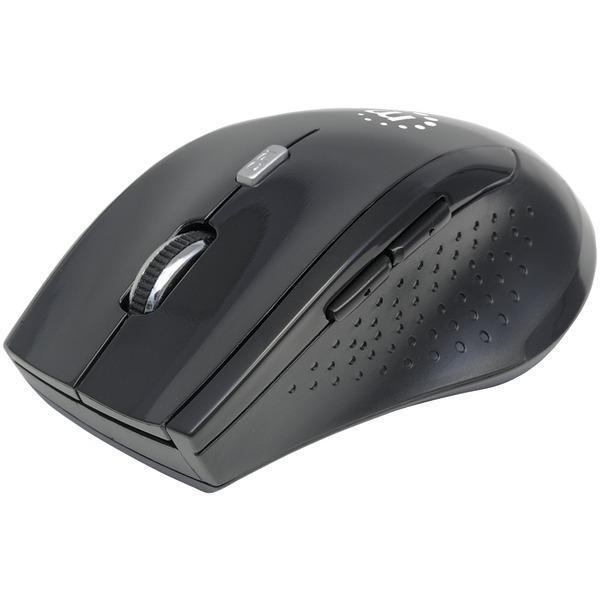 Curve Wireless Optical Mouse (Black)-Mice & Mouse Pads-JadeMoghul Inc.