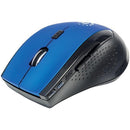 Curve Wireless Optical Mouse (Blue/Black)-Mice & Mouse Pads-JadeMoghul Inc.