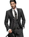 Custom Made 3-piece Wedding Suit-as picture 5-S-JadeMoghul Inc.