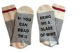 Custom wine socks If You can read this Bring Me a Glass of Wine Socks autumn spring fall 2017 new arrival-14-JadeMoghul Inc.