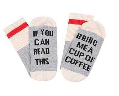 Custom wine socks If You can read this Bring Me a Glass of Wine Socks autumn spring fall 2017 new arrival-16-JadeMoghul Inc.