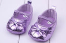 Cute Baby Girl Shiny Party Shoes-Purple 12cm-JadeMoghul Inc.