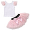 Cute Girls Top And Skirt Set-Pink-6M-JadeMoghul Inc.
