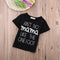 Cute Infants Baby Boys Girls Kid Clothes Summer T-shirt Sweatshirt Outfits 0-24M-Black-4-6 months-JadeMoghul Inc.