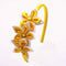 Cute Solid Color Stars Hair Band Kids Beautiful Rhinestone Headband Princess Headwear Girls Hair Accessories-Yellow-JadeMoghul Inc.