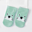 Cute Spring Autumn Baby Socks Newborn Cotton Baby Boys Girls Cute Toddler Asymmetry Anti-slip Socks for babies winter-blue Dolphins-JadeMoghul Inc.