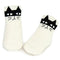 Cute Spring Autumn Baby Socks Newborn Cotton Baby Boys Girls Cute Toddler Asymmetry Anti-slip Socks for babies winter-white cat-JadeMoghul Inc.