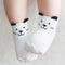 Cute Spring Autumn Baby Socks Newborn Cotton Baby Boys Girls Cute Toddler Asymmetry Anti-slip Socks for babies winter-white dog-JadeMoghul Inc.