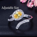 CWWZircons Stack Skinny Micro Pave CZ Fashion Women Engagement Wedding Bridal Party Cubic Zirconia Rings Sets Jewelry Gift R127 AExp