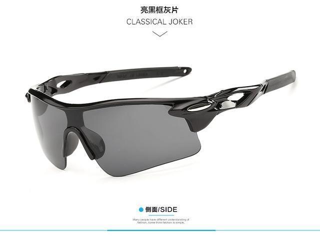 Cycling Eyewear Unisex Outdoor Sunglass UV400 Bike Cycling Glasses Bicycle Sports Sun Glasses Riding Goggles-black frame 1-JadeMoghul Inc.