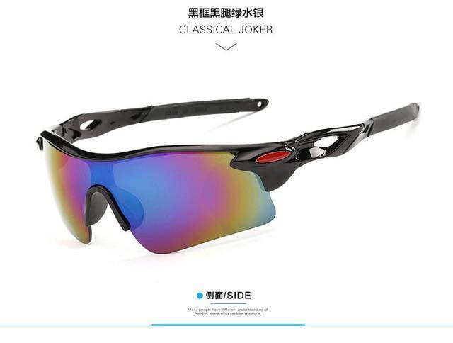 Cycling Eyewear Unisex Outdoor Sunglass UV400 Bike Cycling Glasses Bicycle Sports Sun Glasses Riding Goggles-black frame 2-JadeMoghul Inc.