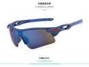 Cycling Eyewear Unisex Outdoor Sunglass UV400 Bike Cycling Glasses Bicycle Sports Sun Glasses Riding Goggles-blue frame-JadeMoghul Inc.