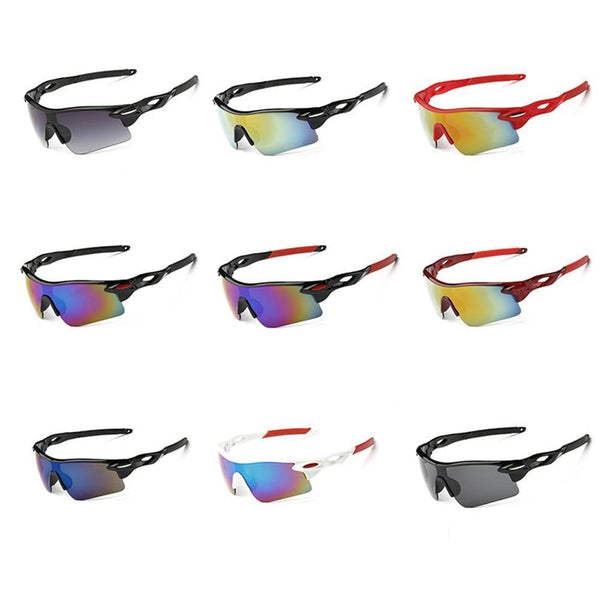 Cycling Eyewear Unisex Outdoor Sunglass UV400 Bike Cycling Glasses Bicycle Sports Sun Glasses Riding Goggles-red frame-JadeMoghul Inc.