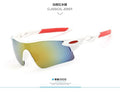 Cycling Eyewear Unisex Outdoor Sunglass UV400 Bike Cycling Glasses Bicycle Sports Sun Glasses Riding Goggles-white frame 1-JadeMoghul Inc.