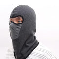 Cycling Winter Fleece Warm Full Face Cover Anti-dust Windproof Ski Mask Snowboard Hood Anti-dust Bike Thermal Balaclavas Scarf-Gray-JadeMoghul Inc.