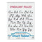 D NEALIAN CHART TABLET CURSIVE-Arts & Crafts-JadeMoghul Inc.