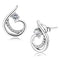 Cute Earrings DA077 Stainless Steel Earrings with AAA Grade CZ