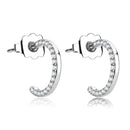 Cute Earrings DA079 Stainless Steel Earrings with AAA Grade CZ