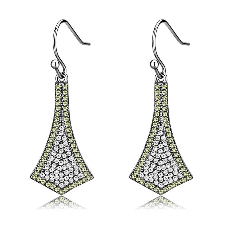 Cute Earrings DA174 Stainless Steel Earrings with AAA Grade CZ