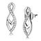 Cute Earrings DA176 Stainless Steel Earrings with AAA Grade CZ