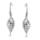 Cute Earrings DA178 Stainless Steel Earrings with AAA Grade CZ