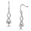 Cute Earrings DA181 Stainless Steel Earrings with AAA Grade CZ