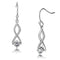 Cute Earrings DA181 Stainless Steel Earrings with AAA Grade CZ