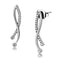 Cute Earrings DA184 Stainless Steel Earrings with AAA Grade CZ