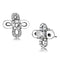 BridalEarrings DA206 Stainless Steel Earrings with AAA Grade CZ