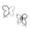 BridalEarrings DA209 Stainless Steel Earrings with AAA Grade CZ