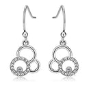 BridalEarrings DA215 Stainless Steel Earrings with AAA Grade CZ