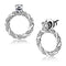 BridalEarrings DA217 Stainless Steel Earrings with AAA Grade CZ