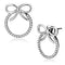 BridalEarrings DA218 Stainless Steel Earrings with AAA Grade CZ