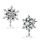 BridalEarrings DA294 Stainless Steel Earrings with AAA Grade CZ