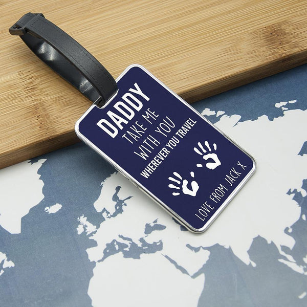 Luggage Tags Daddy Take Me With You Luggage Tag