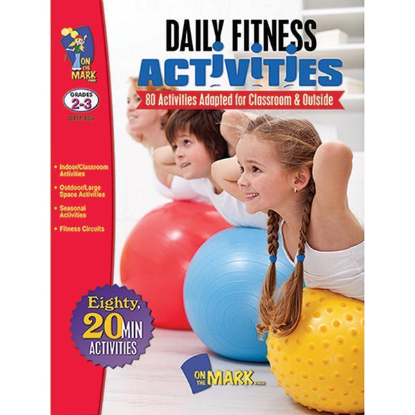 DAILY FITNESS ACTIVITIES GR 2-3-Learning Materials-JadeMoghul Inc.