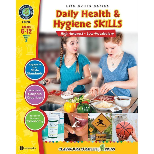 DAILY HEALTH & HYGIENE SKILLS-Learning Materials-JadeMoghul Inc.