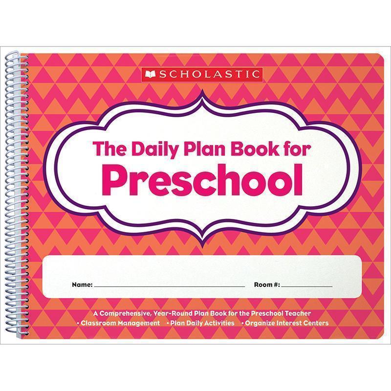 DAILY PLAN BOOK FOR PRESCHOOL-Learning Materials-JadeMoghul Inc.