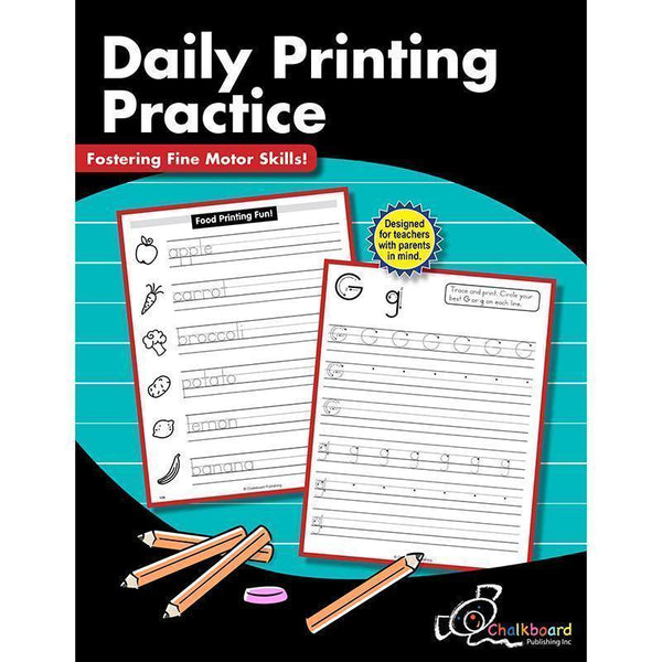 DAILY PRINTING PRACTICE-Learning Materials-JadeMoghul Inc.
