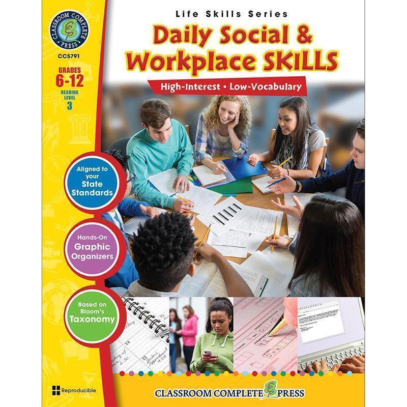 DAILY SOCIAL & WORKPLACE SKILLS-Learning Materials-JadeMoghul Inc.