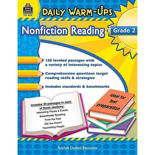 DAILY WARM UPS GR 2 NONFICTION-Learning Materials-JadeMoghul Inc.