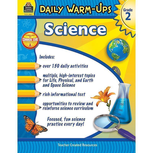 DAILY WARM UPS SCIENCE GR 2-Learning Materials-JadeMoghul Inc.