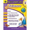 DAILY WARM UPS SCIENCE GR 6-Learning Materials-JadeMoghul Inc.