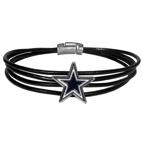 Dallas Cowboys Magnetic Cord Bracelet-Jewelry & Accessories-JadeMoghul Inc.